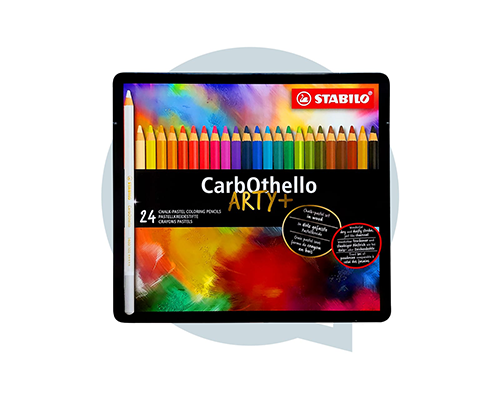 Карандаши ретушь STABILO Original, 24 шт